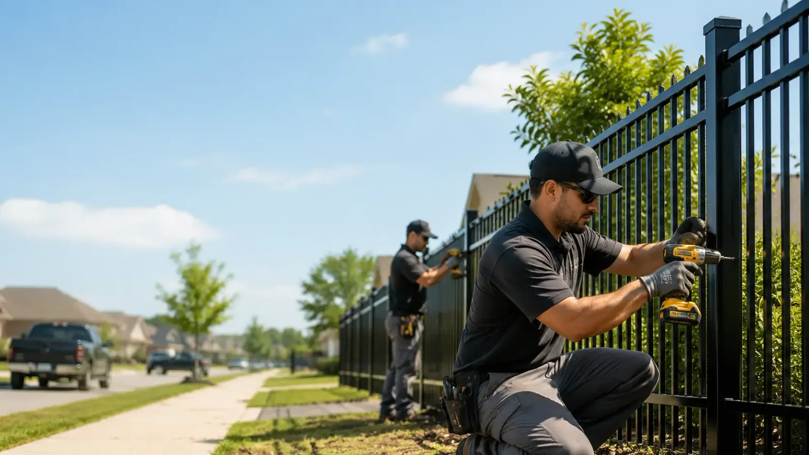 Metal Fence Installation in Flat Rock, IN